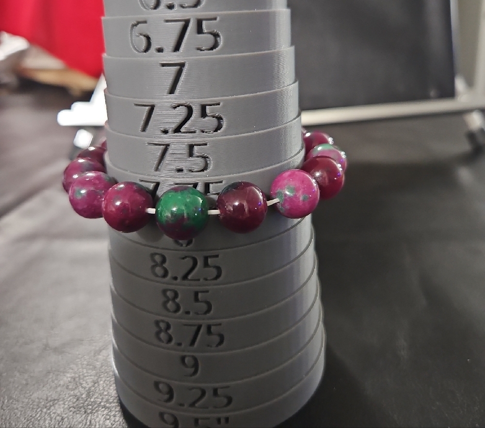 Amazing Ruby Zoisite Bracelet - image 6